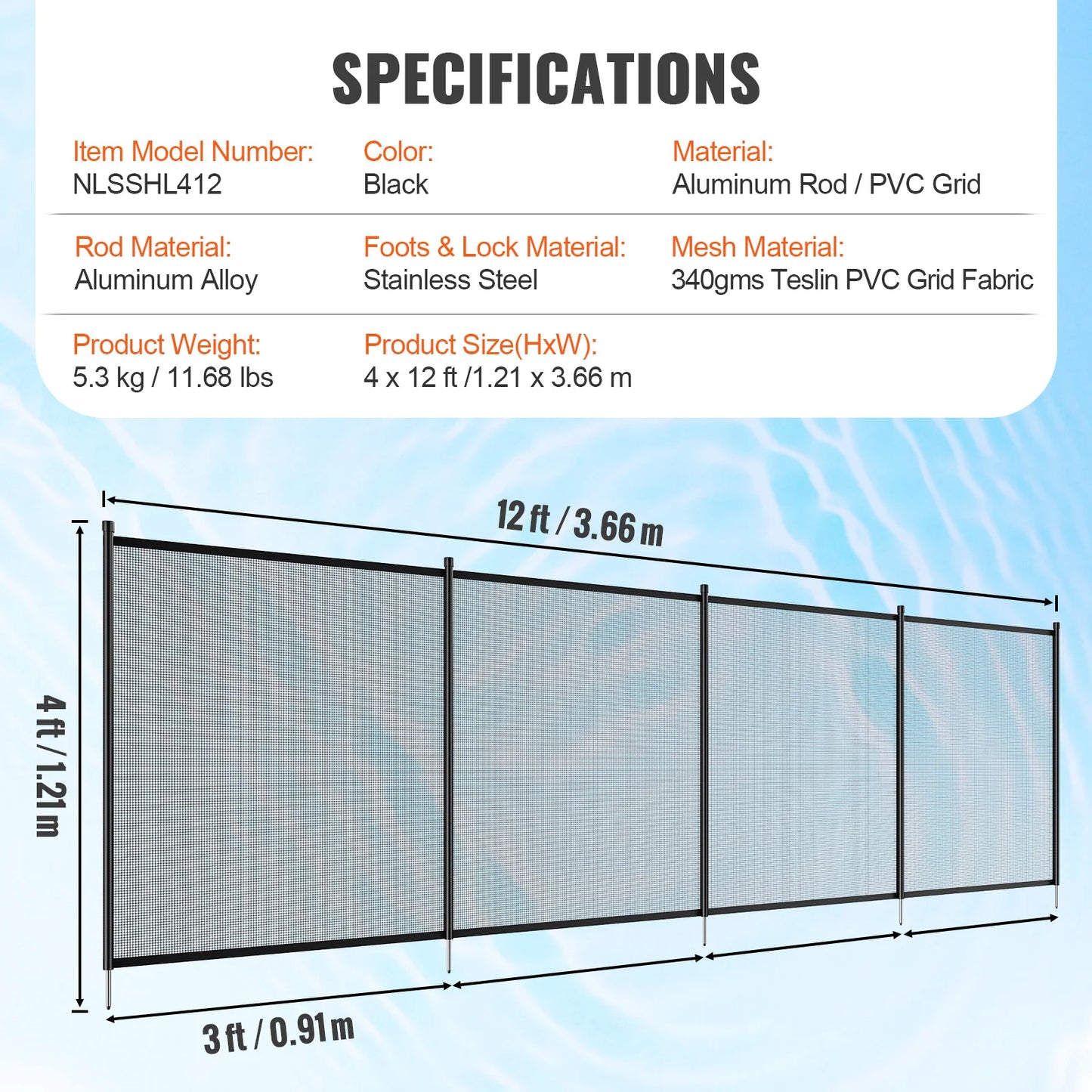 Pool Fence Pool Fences for Inground Pools Removable Protects Kids and Pets