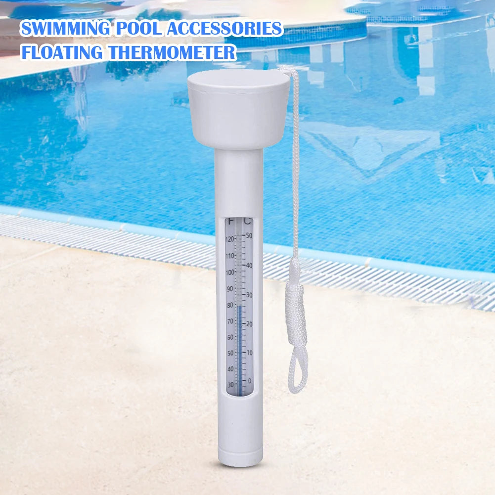 Floating Pool Thermometer - Water Temperature Gauge for Pool & Hot Tub ...