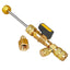 HVAC Valve Core Remover Installer Tool: R410A/R22 Schrader Valve Core Removal for 1/4" & 5/16" Dual Size Port