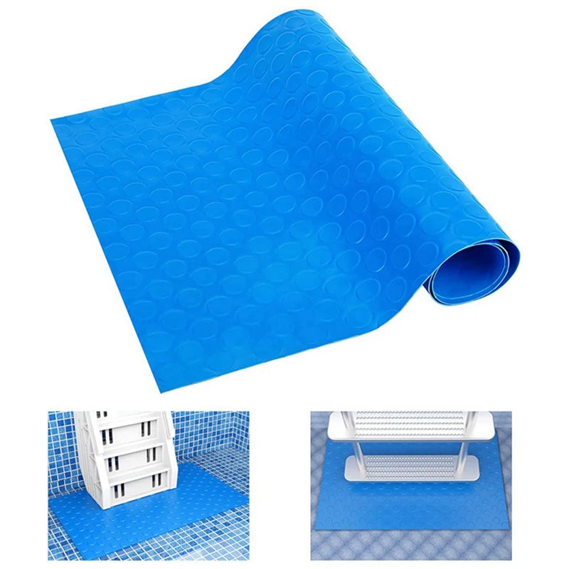 16x36in Pool Ladder Mat – Non-Slip Protective Pad