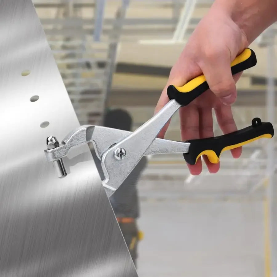 Pinzas de Perforación de Agujeros de Metal Multifuncionales para Hojas de 3.27mm – Herramienta de Precisión para Manualidades y Reparaciones