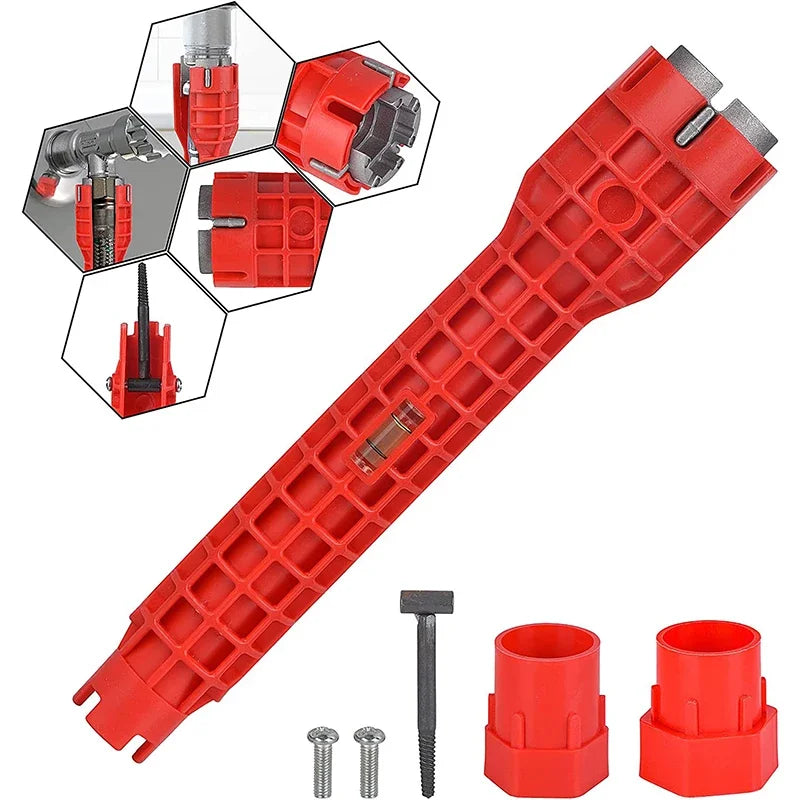 Klucz do naprawy kranu, zlewu, narzędzie ręczne do usuwania instalacji hydraulicznych