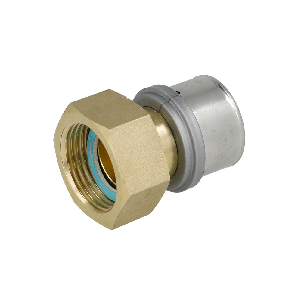32Mm Female Flat-Seam Crimp Transition