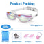 Professionelle Anti-Fog-Schwimmbrille für Erwachsene mit UV-Schutzglas