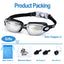 Professionelle Anti-Fog-Schwimmbrille für Erwachsene mit UV-Schutzglas