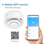 Tuya WiFi Alarm Dymu Ochrona Przeciwpożarowa Czujnik Dymu Kombinacja Alarmu Przeciwpożarowego System Bezpieczeństwa Domowego
