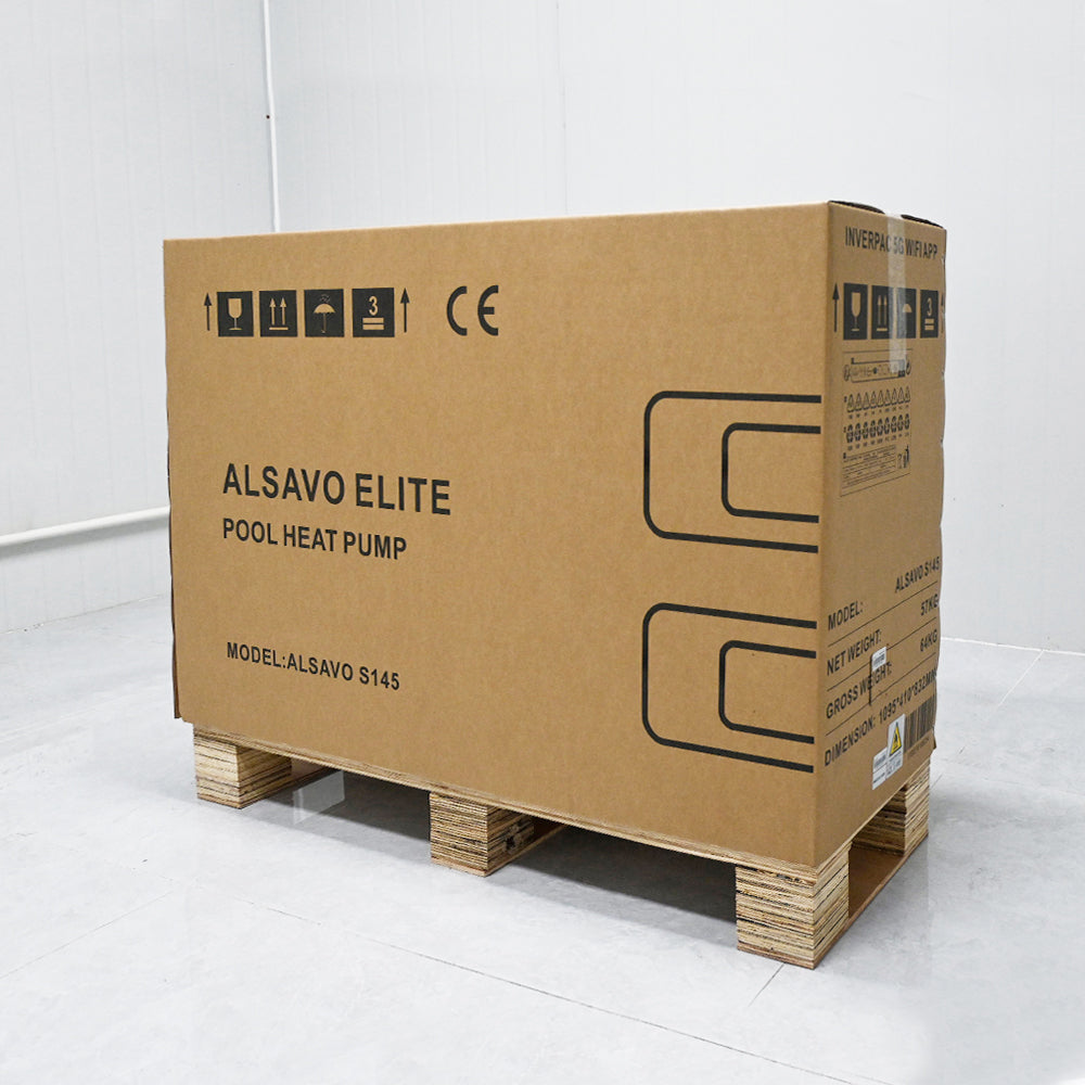 Alsavo 7.5kW~16.5kW INVERBOOST Elite Pool Heat Pump