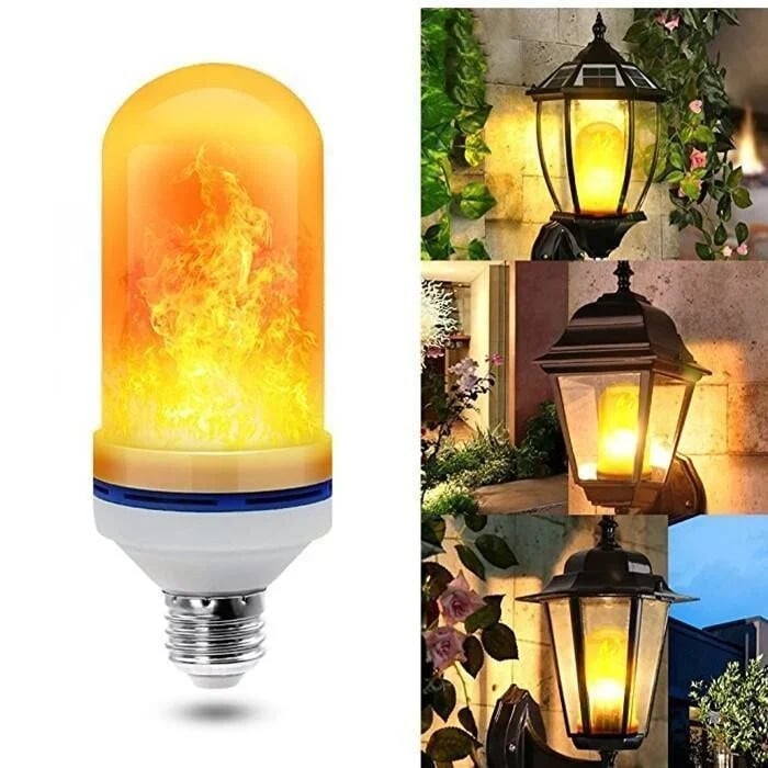 Lampadina a Effetto Fiamma LED - Decorazione Domestica Tremolante