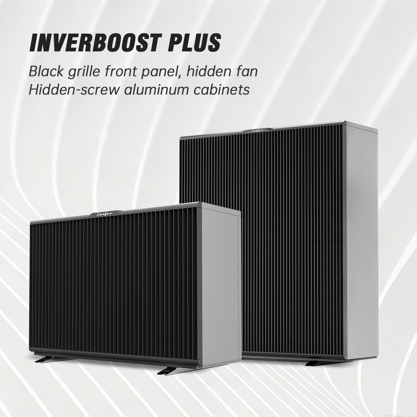 Zealux Inverboost Plus R290 Monoblock Air Source Heat Pump, 7kW–16kW, Single & Dual Fan, Multifunctional Heating Cooling DHW