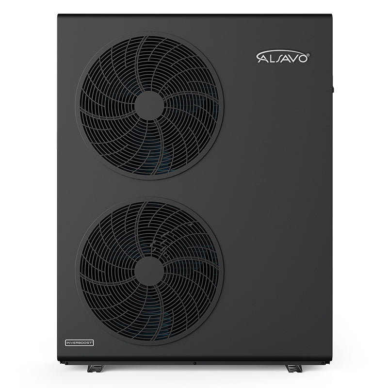 ALSAVO R290 7kW~16kW Air Source Heat Pump Monoblock - Single/Double Fans - Inverboost Multifunctional ASHP hot water